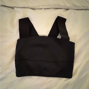 Heroine Sport Black Stretch Crop Sports Bra